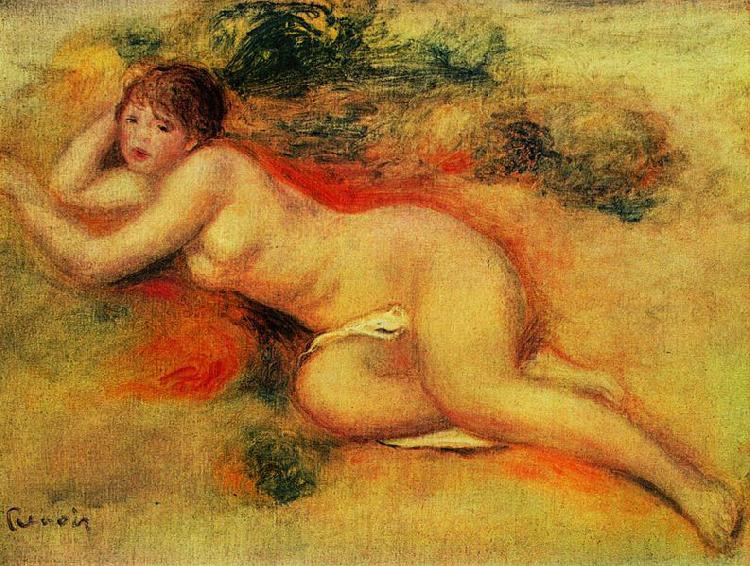 Pierre-Auguste Renoir Akt Norge oil painting art